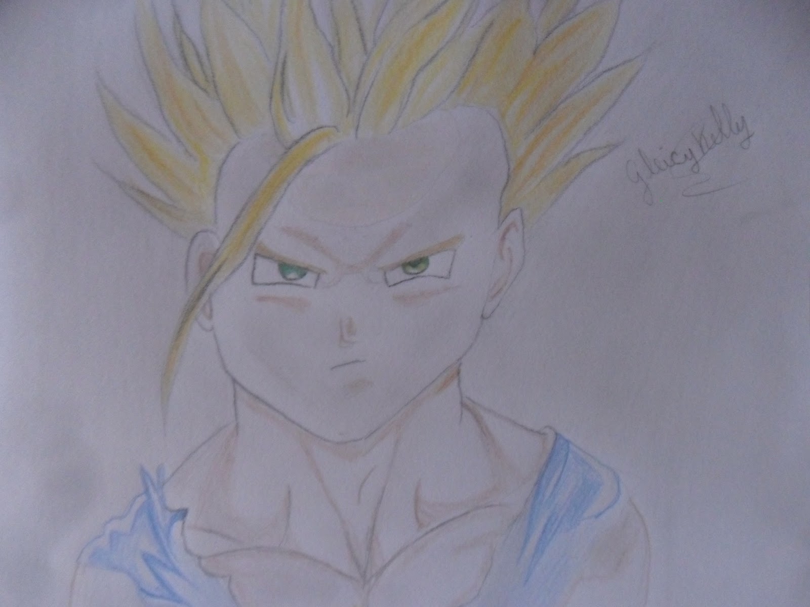 Arte vício: desenhando dragon ball z